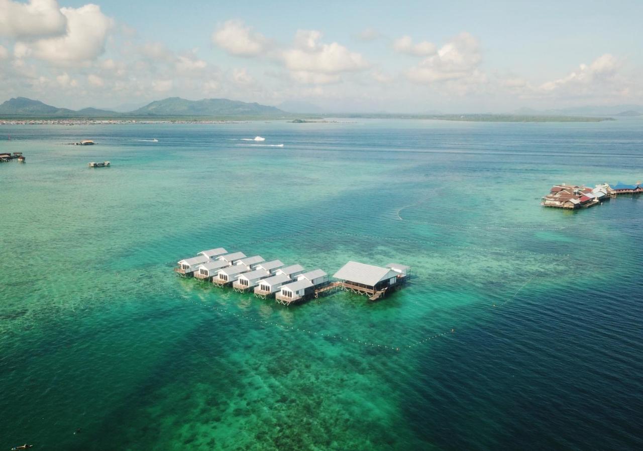 Shun Shun Water Bungalows Hotel Semporna Esterno foto